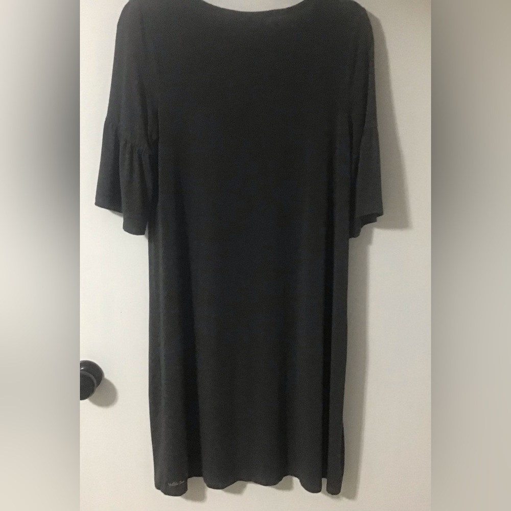 Matilda Jane Jersey Live To Teach Flutter Sleeve Dress - Picture 3 of 6
